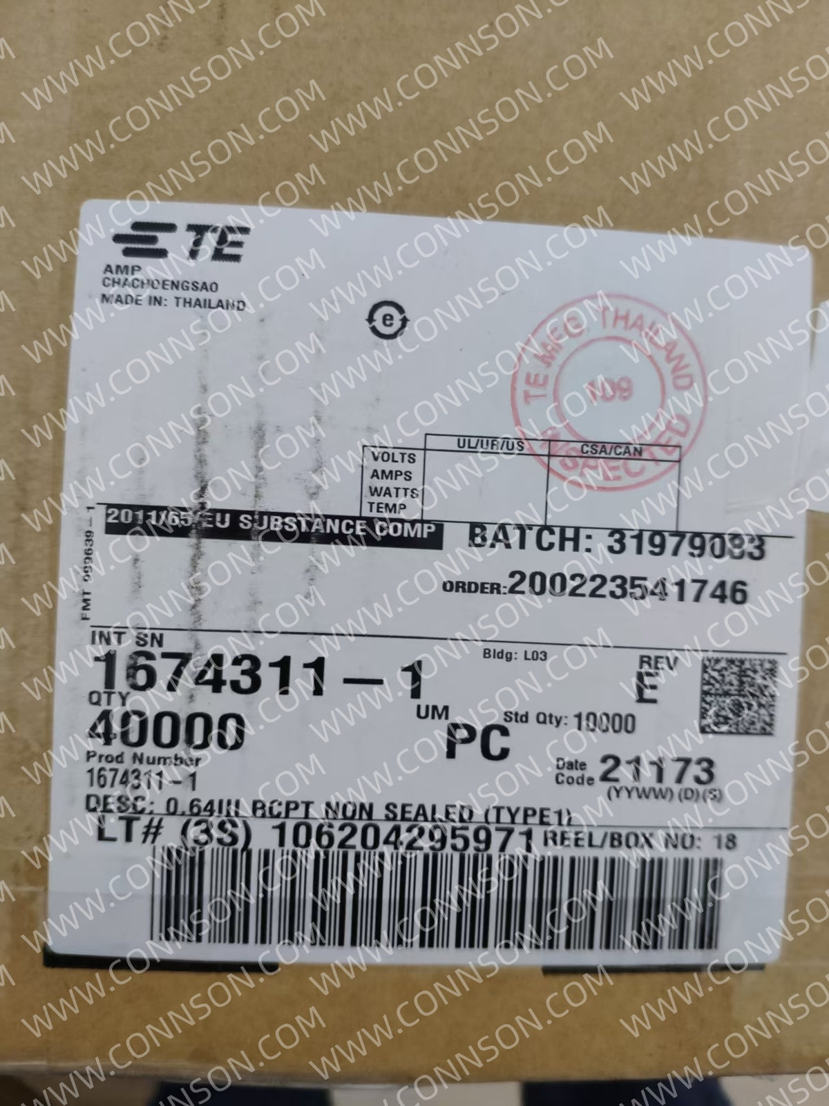 1674311-1 TE connector