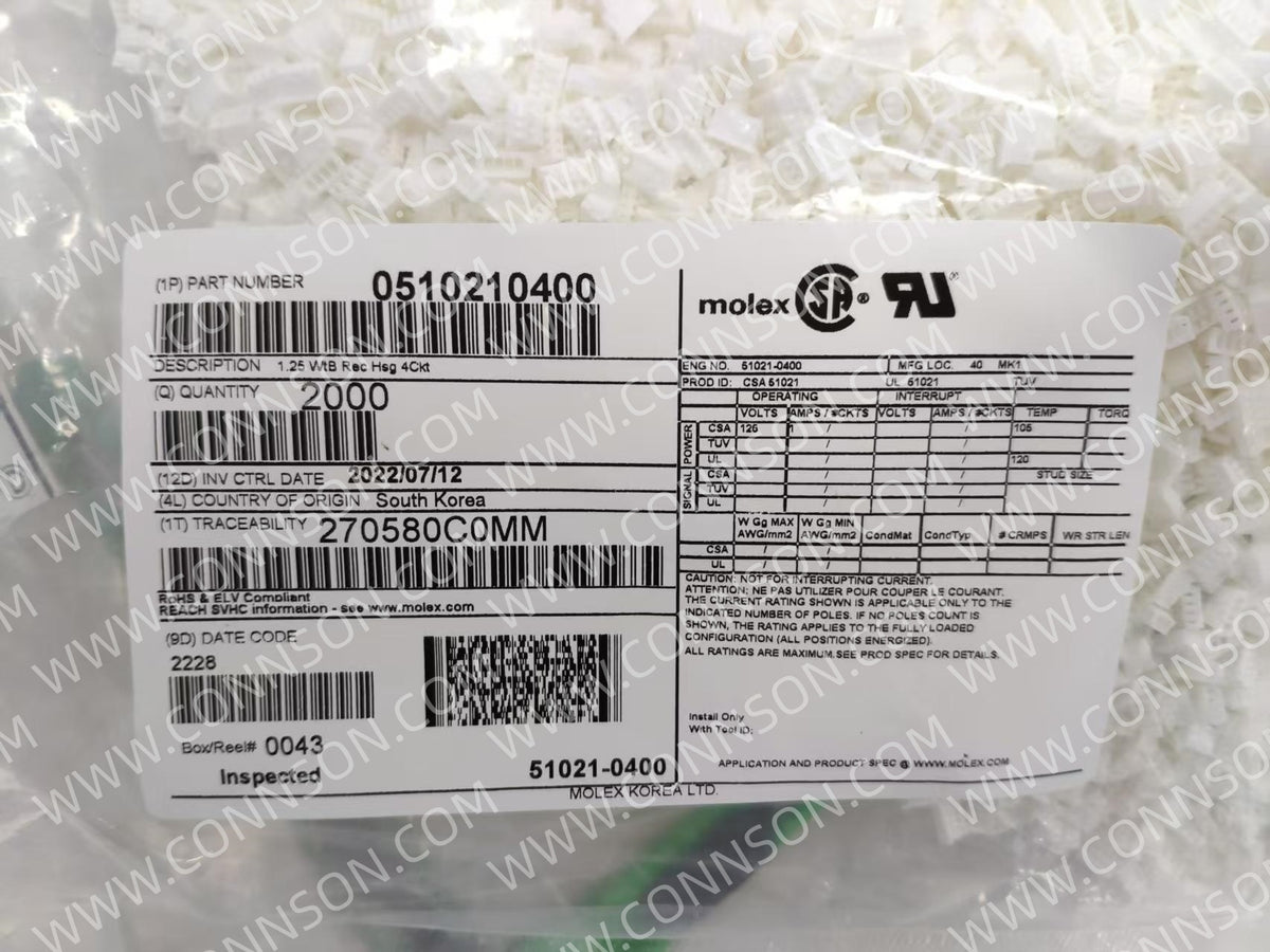 510210400 Molex connector