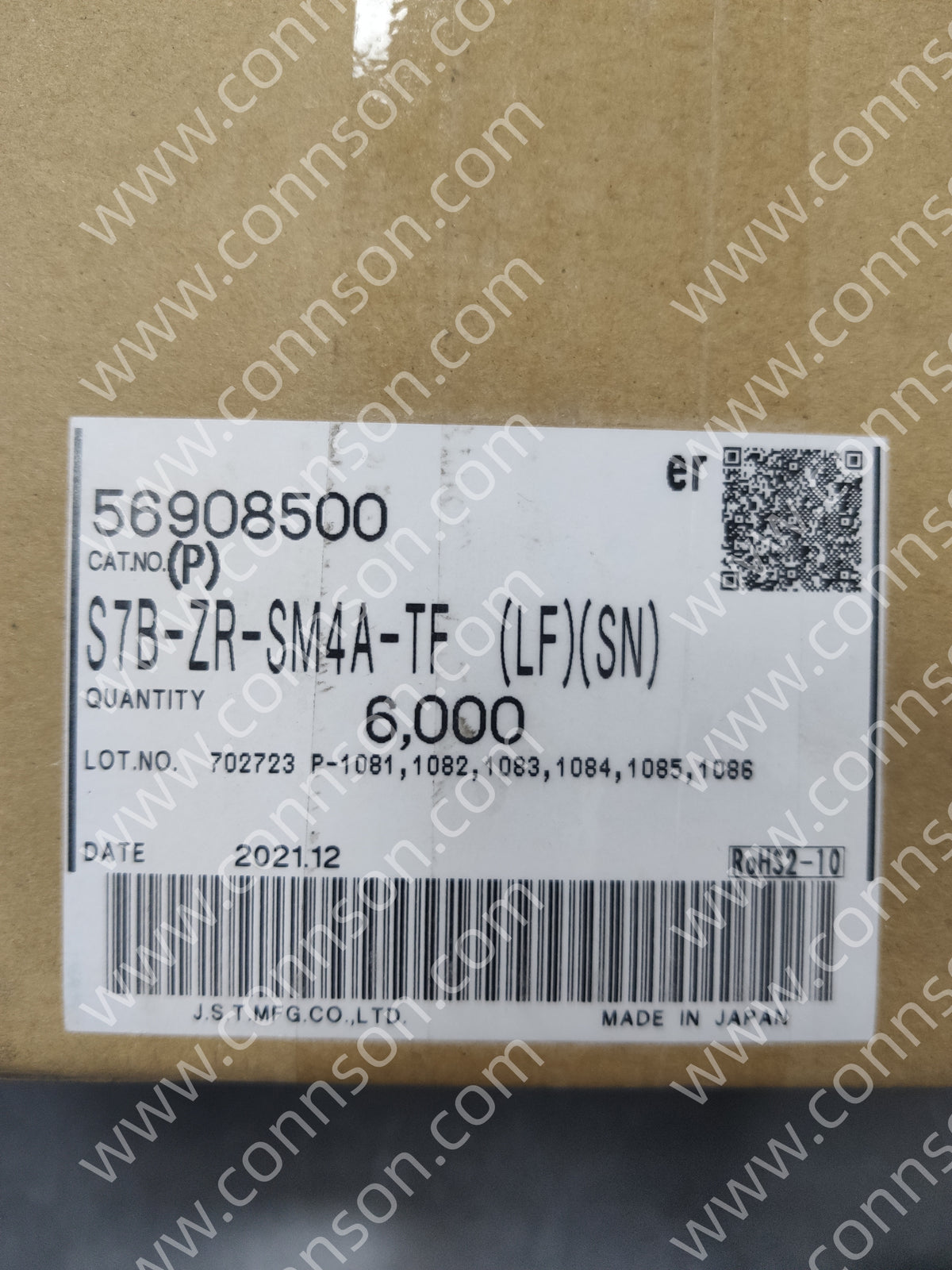 S7B-ZR-SM4A-TF(LF)(SN) JST connector