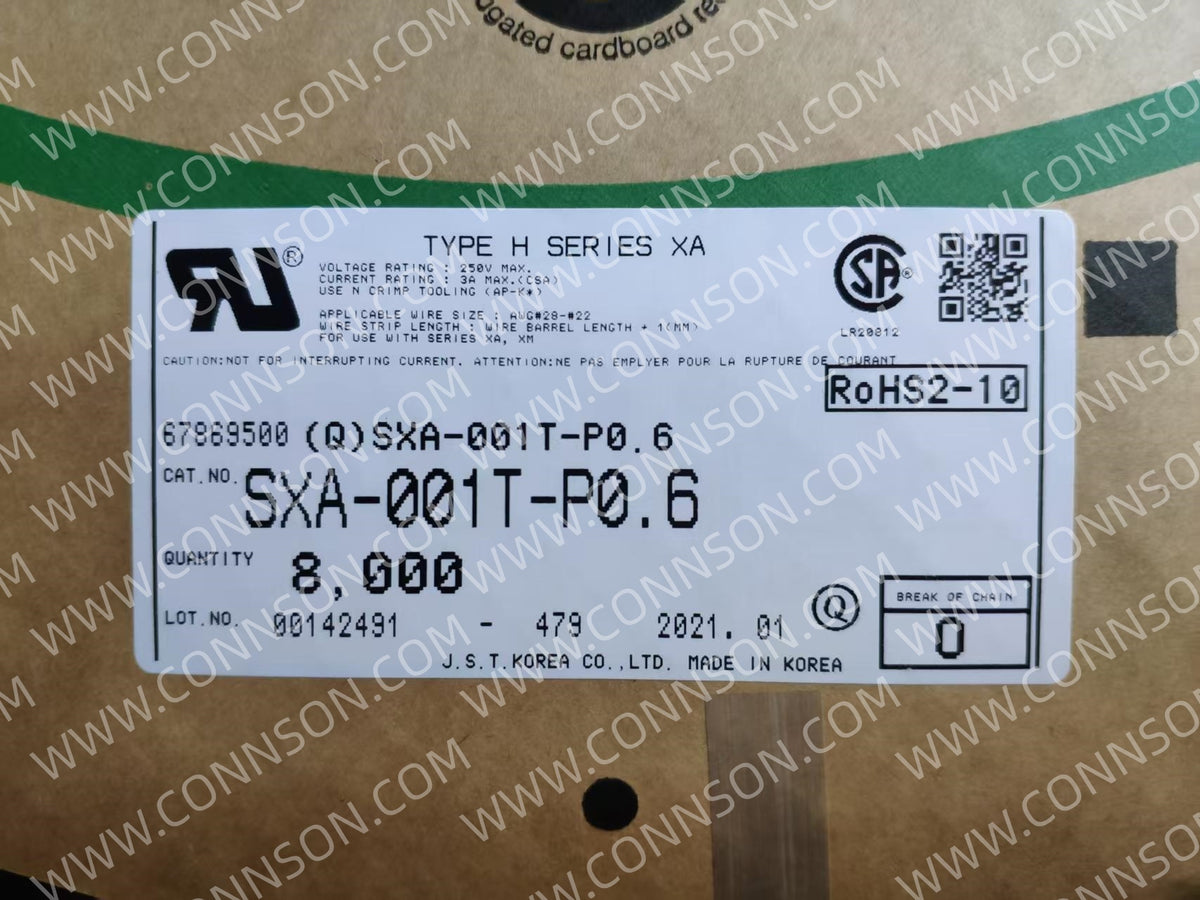 SXA-001T-P0.6 JST connector
